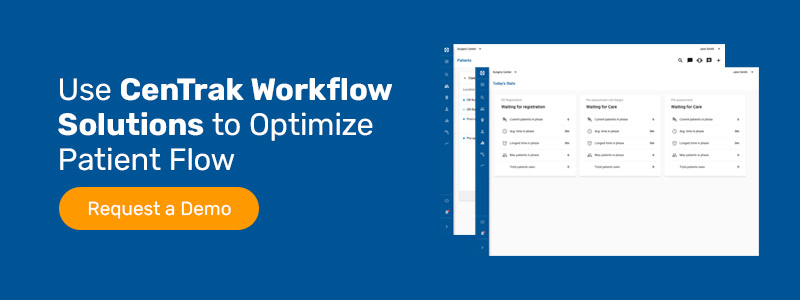 Use CenTrak Workflow Solutions to Optimize Patient Flow