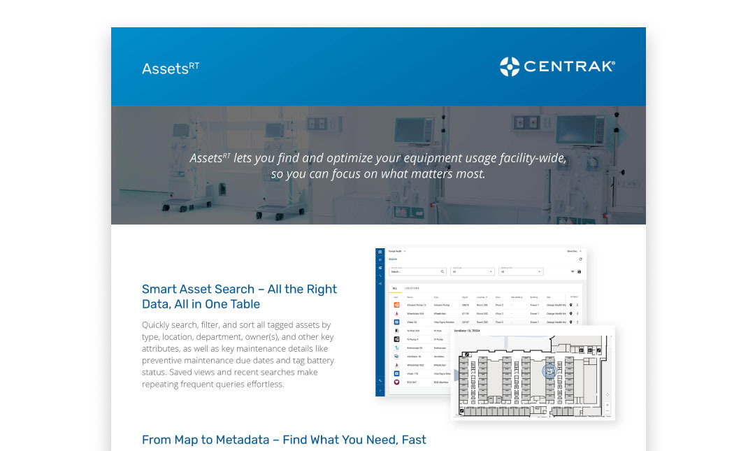 Assets RT Software Brochure Card