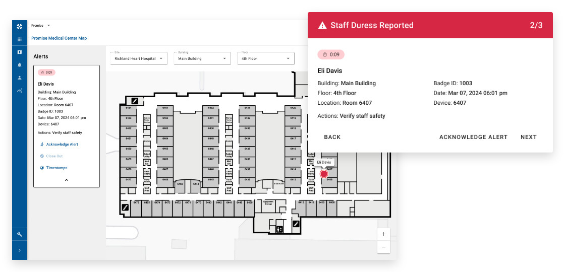 Safety - Real-Time Data Duress
